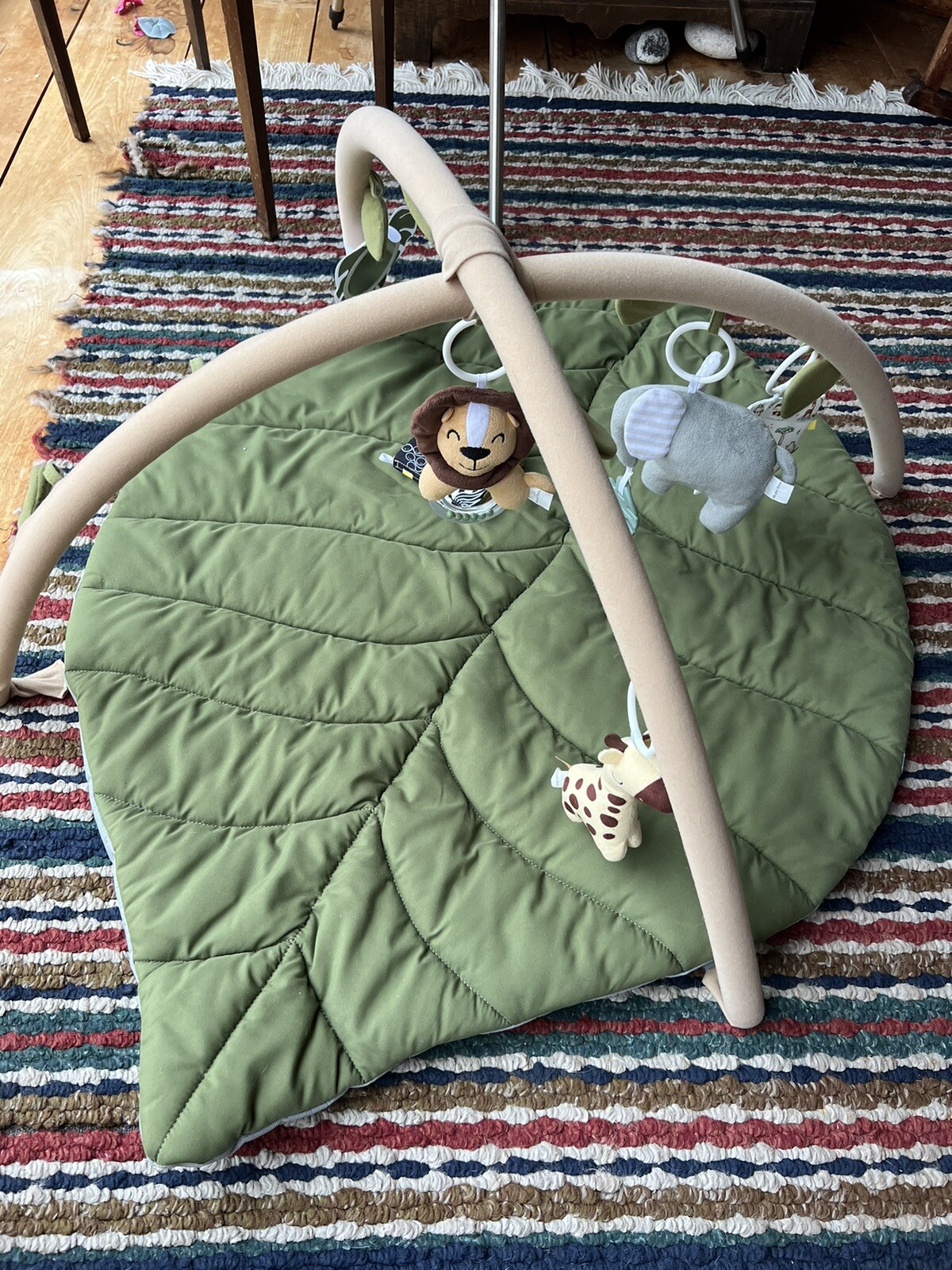 Blissful Diary Oversize Leaf Baby Play Mat