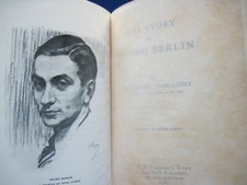 STORY OF IRVING BERLIN by ALEXANDER WOOLLCOTT - SIGNED by IRVING BERLIN - 1st Ed