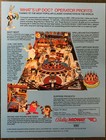 BUGS BUNNY'S BIRTHDAY BALL - Original Bally/Midway Pinball Flyer 1990 - Box Ship — photo 2