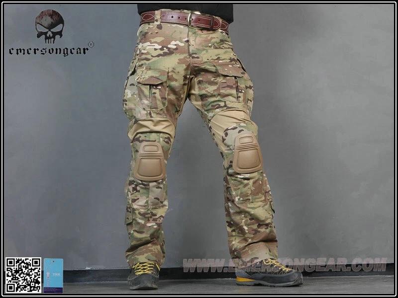 Emerson Gear Tactical G3 Military Combat Trousers Knee Pads