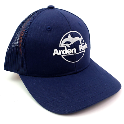 Port Authority Arden Park Adult One Size Navy Blue Mesh Trucker