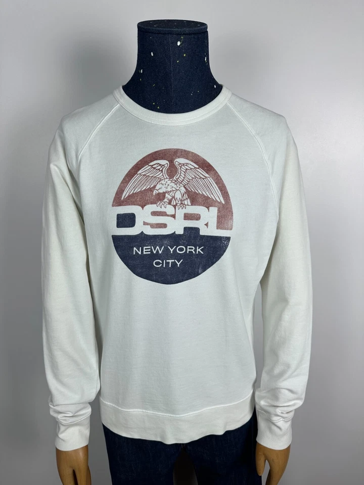 Sudaderas Denim & Supply Ralph Lauren Logo Grande Blancas Para Hombre Talla M Foto 2 de 4