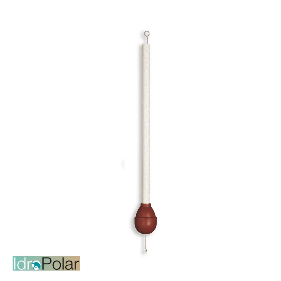 GTL TIRINNANZI GALLEGGIANTE WC IN PARA, Ø 5,5 cm, CON ASTA PER TROPPO-PIENO DA 45,5 cm NEW