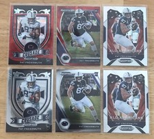 Pat Freiermuth RC 2021 Prizm RC Red Ice,All American Silver,Base, Steelers