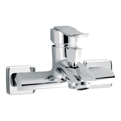 Wannenarmatur Badarmatur Wasserhahn Wandarmatur Bad von Ferro Serie Veneto