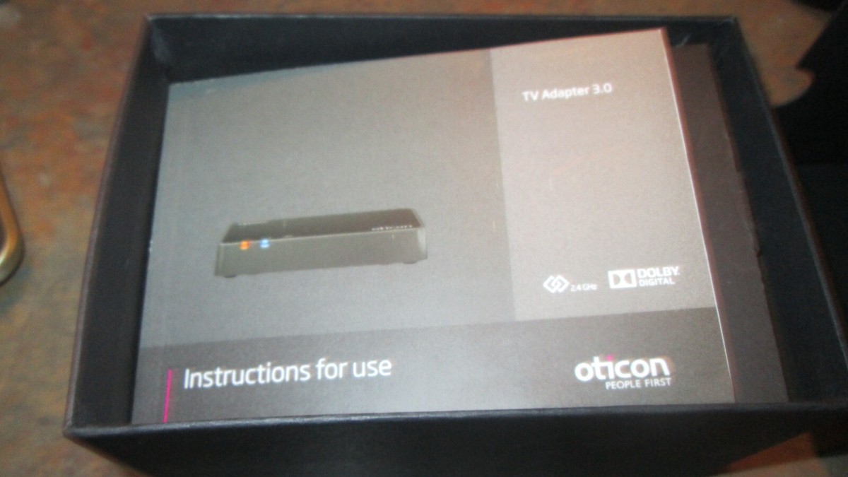 OTICON Dolby Digital TV Adapter 3.0 2.4G BL Model: TVA3 | eBay OTICON Dolby Digital TV Adapter 3.0 2.4G BL Model: TVA3 | eBay