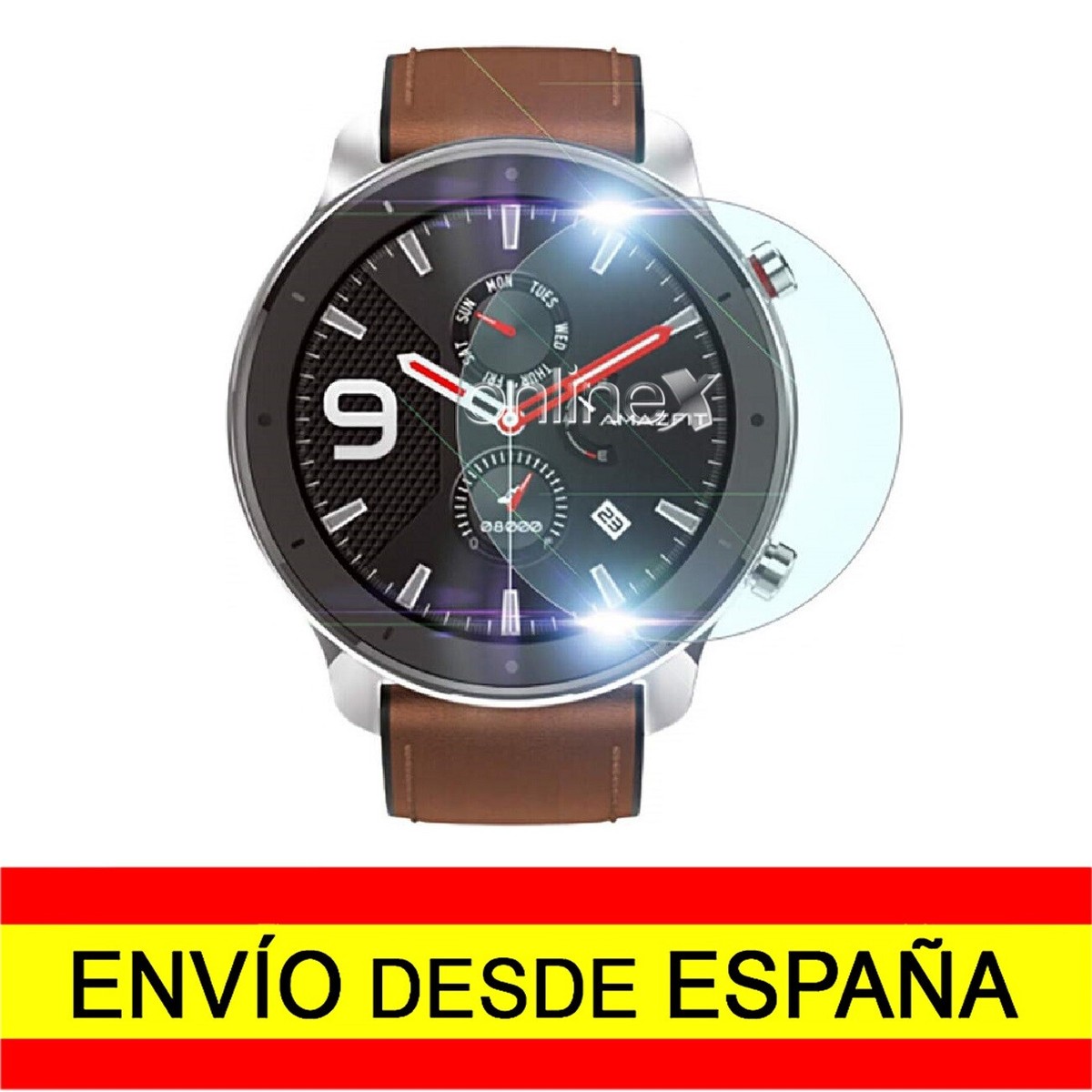 Cristal Templado para XIAOMI AMAZFIT GTR 47mm Protector Vidrio