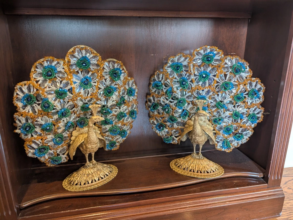 Antique Peacock Lamp In Collectible Table Lamps for sale | eBay