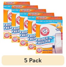 5 pack ARM HAMMER Baking Soda Fridge-n-Freezer Odor Absorber, 14 oz Box