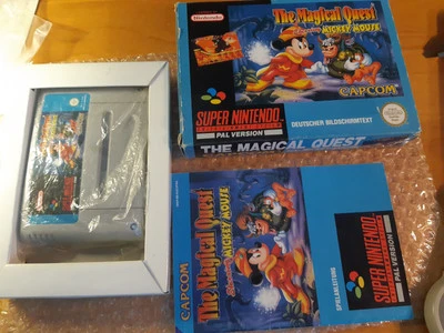 The Magical Quest Starring Mickey Mouse CIB SNES Super Nintendo - Bild 1 von 4