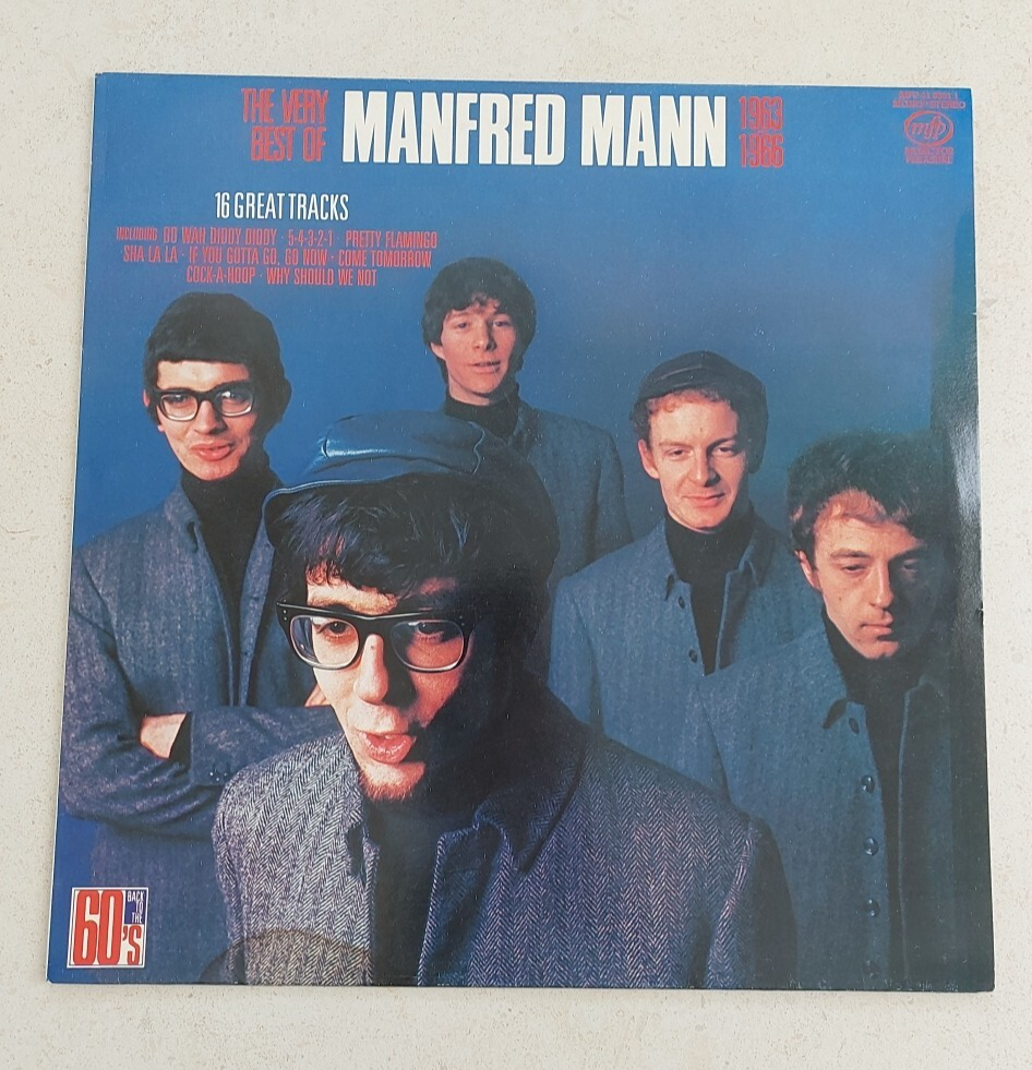 The Very Best Of Manfred Mann 1963-1966 UK 1984 Reissue Vinyl Album