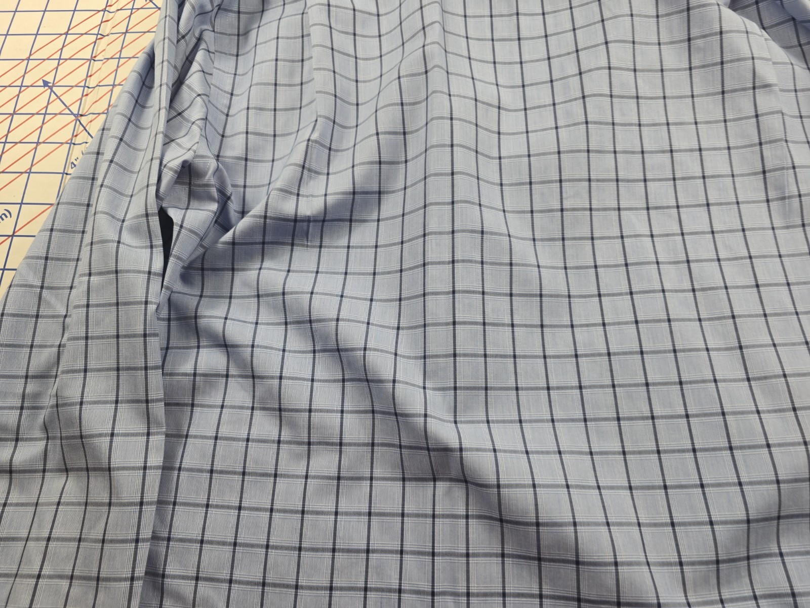 Nordstrom Tech Smart Trim Fit Long Sleeve Shirt Black Size 16 - 32-33 Used Good