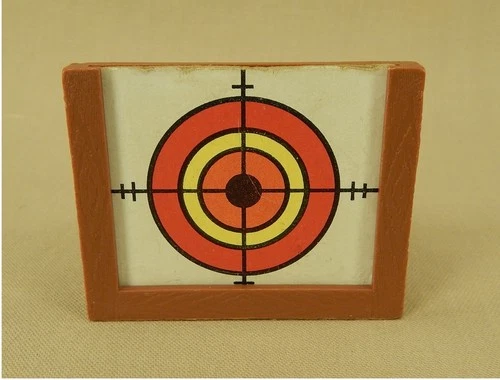 Vintage 1974 Hasbro GI Joe AT #7495 AT Training Center Target with Bullseye C7