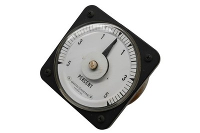 GE 50-103111EDMT2NFR, 6485K81205 5-0-5 Percent Meter