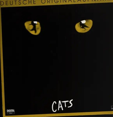 Andrew Lloyd Webber Cats - Deutsche Originalaufnahme INSERT Polydor Vinyl LP
