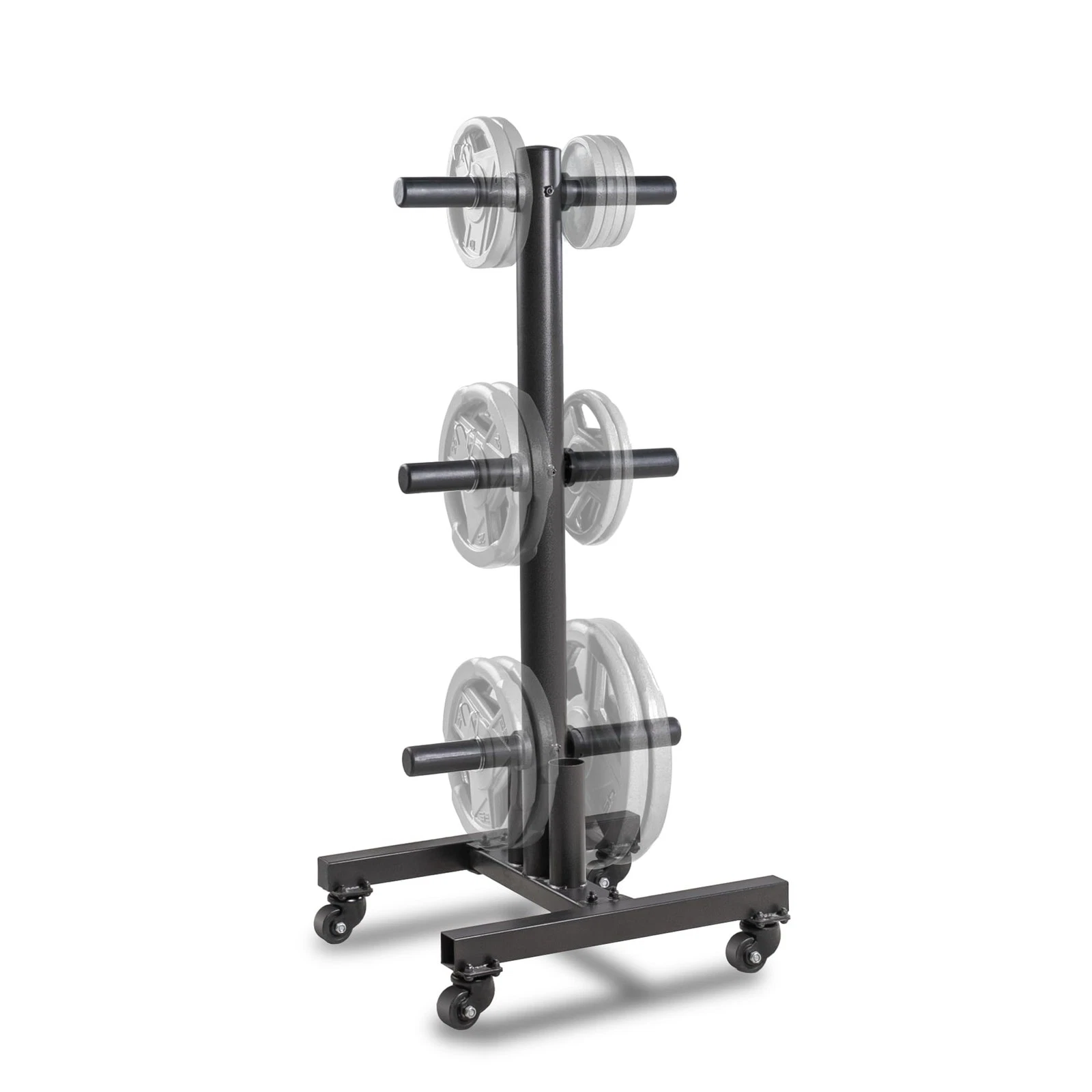 Marcy Olympic Weight Plate Tree and Bar Holder - Thumbnail 2