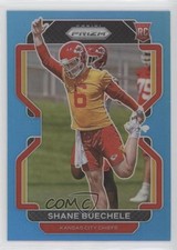 2021 Panini Prizm Rookie Light Blue Prizm Shane Buechele #396 b4a