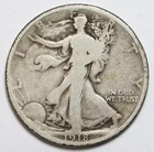 1918 50c Walking Liberty Silver Half Dollar - RAW - Philadelphia - Lowball