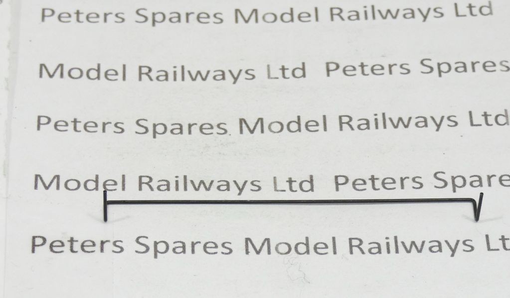 Dapol 105843 14xx N Gauge Pipe Left Hand