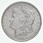 AU+ 1891 (P) Morgan Silver Dollar (1 coin) *8519