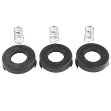3 /1 Line Spools Bump Cap For Black & Decker ST4000 ST4050 ST4500 String Trimmer