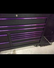 Snap-tools 10 Draw Tool Box With Power Socket Organizer Black And Purple New Snap-tools 10 Draw Tool Box With Power Socket Organizer Black And Purple New