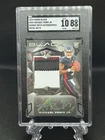 2024 Panini Black Michael Penix Jr RPA Three Color Patch /75 Falcons SGC 10/8