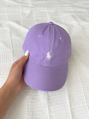 Polokappe Rosa Lila (Lavendel) - Neu ohne Innenetikett