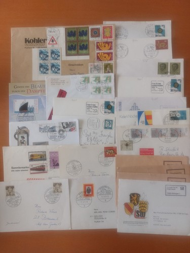 GERMANY REP.FED. - LARGE MATCH LOT WITH MANY "EXPRESS"
