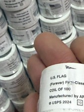 New 5 rolls of 500 USPS - Postage Free Ship -500 PCS-Discount Multiples US