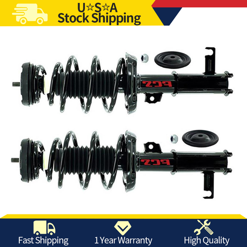 Complete Front Strut Assembly Pair Kit For 2014-2019 Chevrolet Impala - Ready To Install 6 thumbnail image