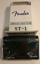 Stage Tuner Fender Auto Chromatic Digital Stage Tuner ST-1 Guitar Bass NOS