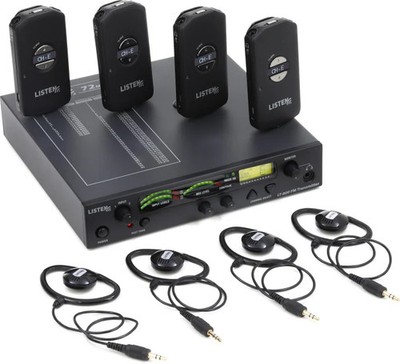 Listen Technologies LS-55 Listen iDSP Prime Level III Stationary RF System -