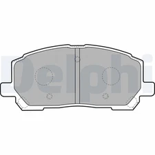 LP1908 DELPHI Brake Pad Set, Disc Brake for Lexus, Toyota