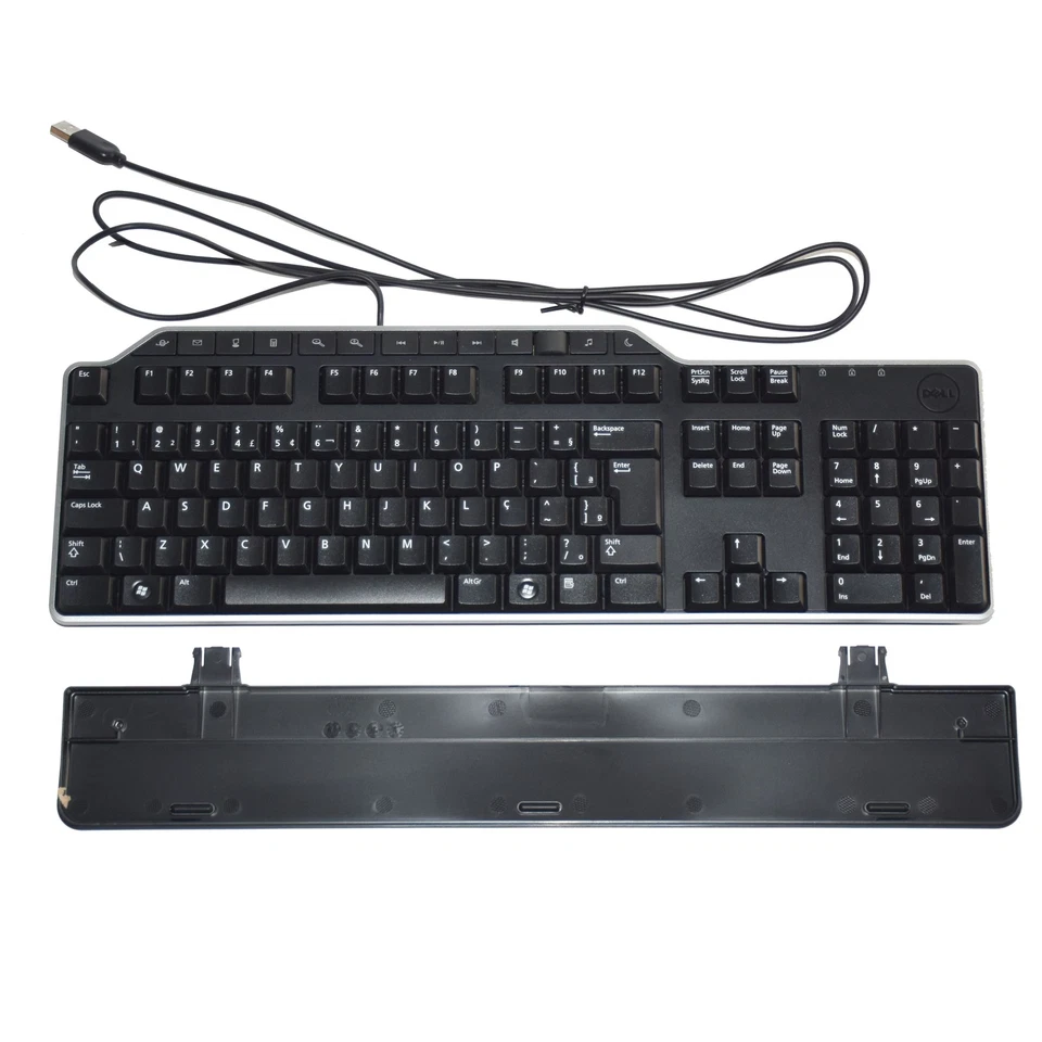 Dell KB522 Business Multimedia Portuguese Brazilian USB Keyboard NV3WH 0FRXW - Image 4 of 4