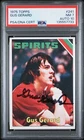 1975 Topps #241 Gus Gerard Authentic Auto RC  Spirits PSA/JSA Auto-10 Low Pop!