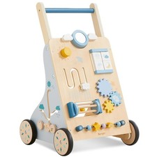 Beright Wooden Baby Push Walker, Wooden Baby Walker and Tool Toy for Toddlers...