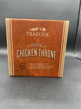 Traeger Roasting Chicken Throne BAC357 Grill BBQ Porcelain Open Box
