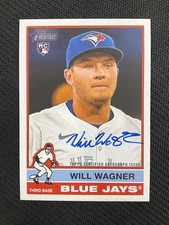 2025 Topps Heritage #ROA-WWA Will Wagner Real One Autographs Toronto Blue Jays
