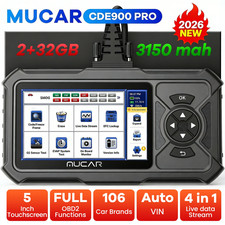 MUCAR CDE900 PRO OBD2 Diagnostic Tool Engine/Four/Full System Diagnose Scanner