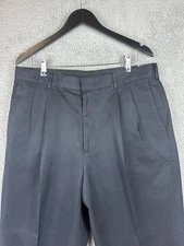 Perry Ellis Portfolio Pants Mens 36x32 Nano Pel Liquid Stain Repellent Comfort