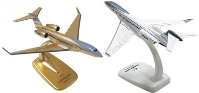 6inch GULFSTREAM G650ER N650GD Business Jet DieCast Aircraft Model plastic stand