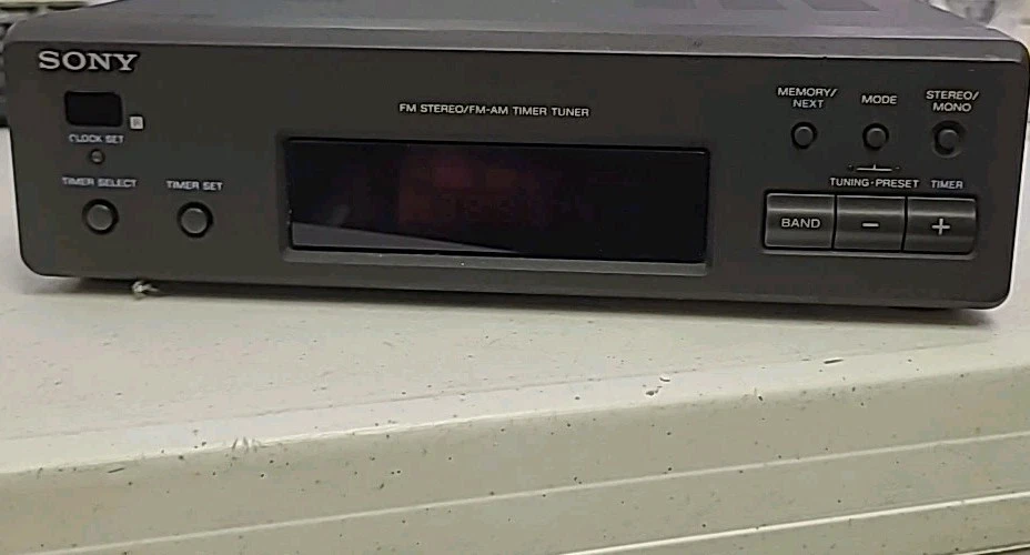 Sintonizador estéreo Sony ST-H3600 FM/AM - De colección 1991 hecho en Japón, sin probar Foto 3 de 4