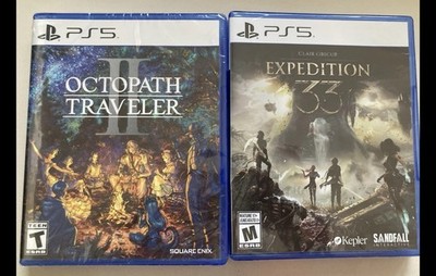 Ps5 Game Expedition 33 Clair Obscur Octopath Traveler 2 RPG Turn Base J Best X D