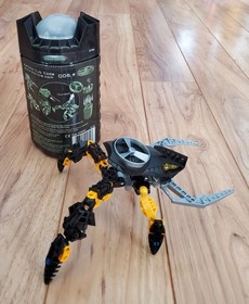 Lego Bionicle VISORAK (8742 ~ 8747) Makuta Rahi Spiders in Canisters + Manuals