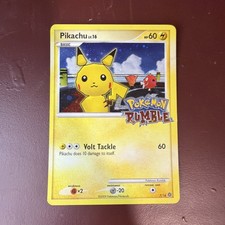 Pokémon Rumble Pikachu Holo Bleed Error✨ 7/16 NM on eBay