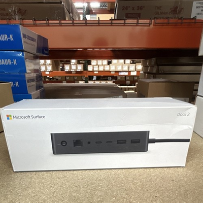 #ad Microsoft Surface Dock 2 Docking Station USB C Ethernet for Laptop Pro Black $139.50