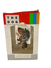 THE DOG Artlist Collection Dachshund Ornament w/ Candy Cane Kurt Adler
