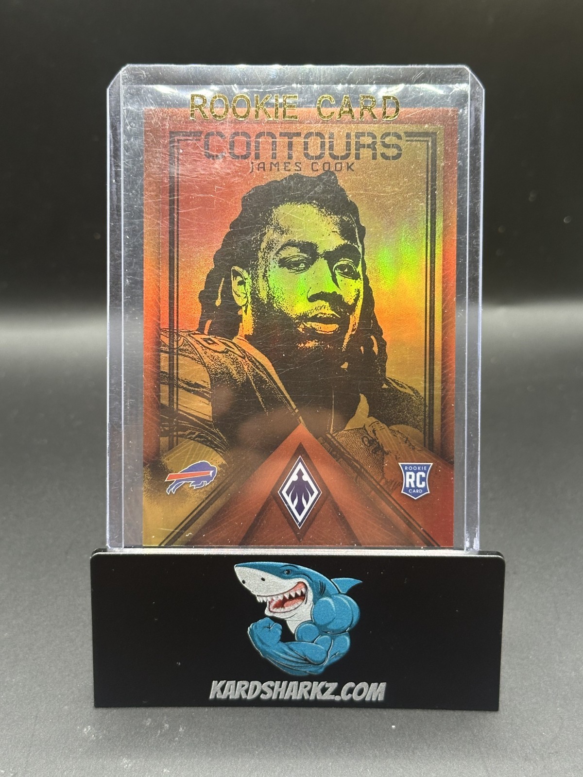 James Cook Panini Phoenix Contours #CT19 Orange