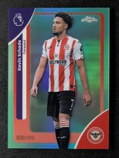 2026 Topps Chrome Premier League KEVIN SCHADE 50/199 Aqua Refractor #34